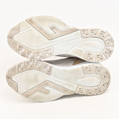 Fendi Sneakers Flow White Beige Multi — view 4