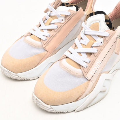 Fendi Sneakers Flow White Beige Multi — view 6