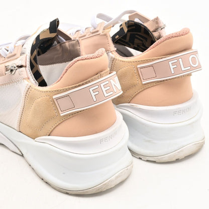 Fendi Sneakers Flow White Beige Multi — view 7