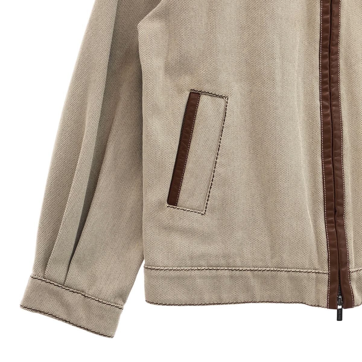 Miu Miu Jacquard Jacket Beige 40 — view 3