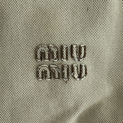 Miu Miu Jacquard Jacket Beige 40 — view 6