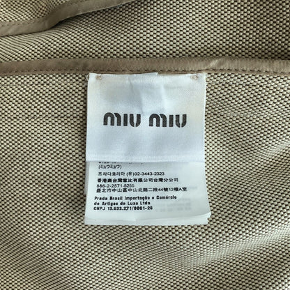 Miu Miu Jacquard Jacket Beige 40 — view 7