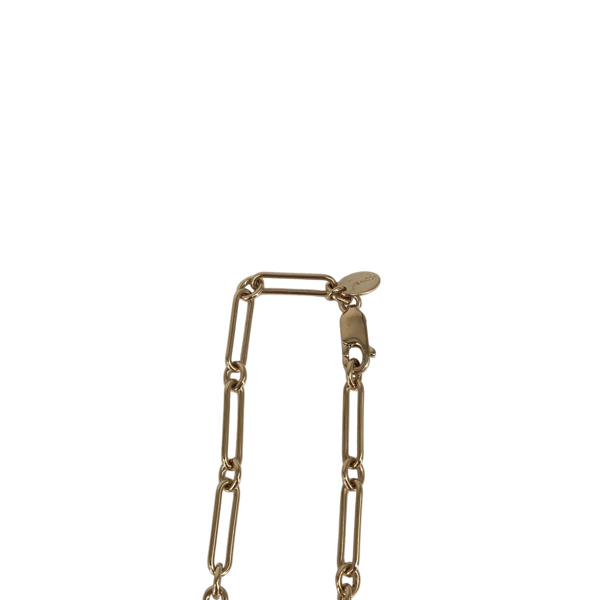 Hermes Amulette Kelly GM Buffalo Horn Necklace Gold Blue Black — view 5
