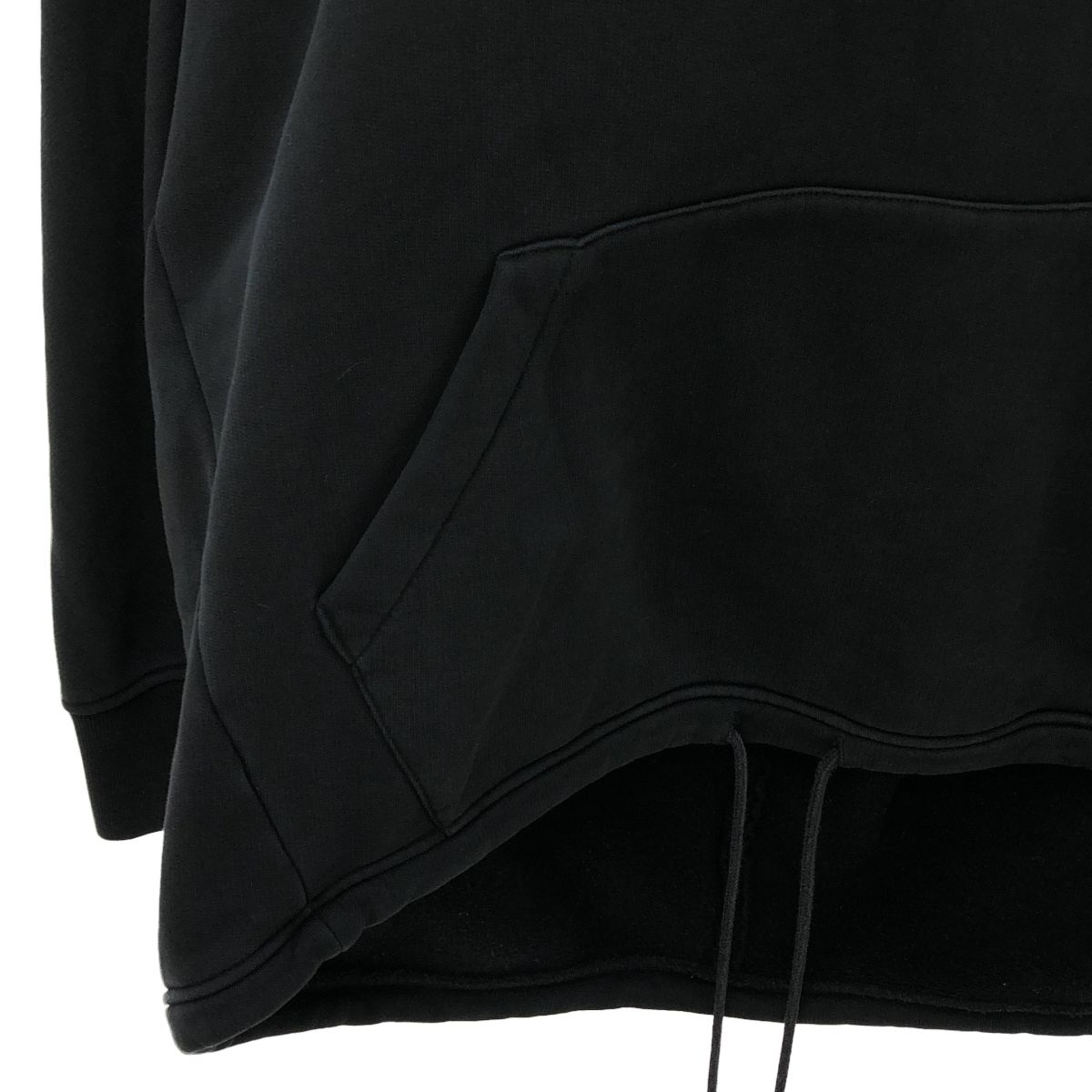 Balenciaga Oversized Pullover Sweatshirt Hoodie Black XS — view 3