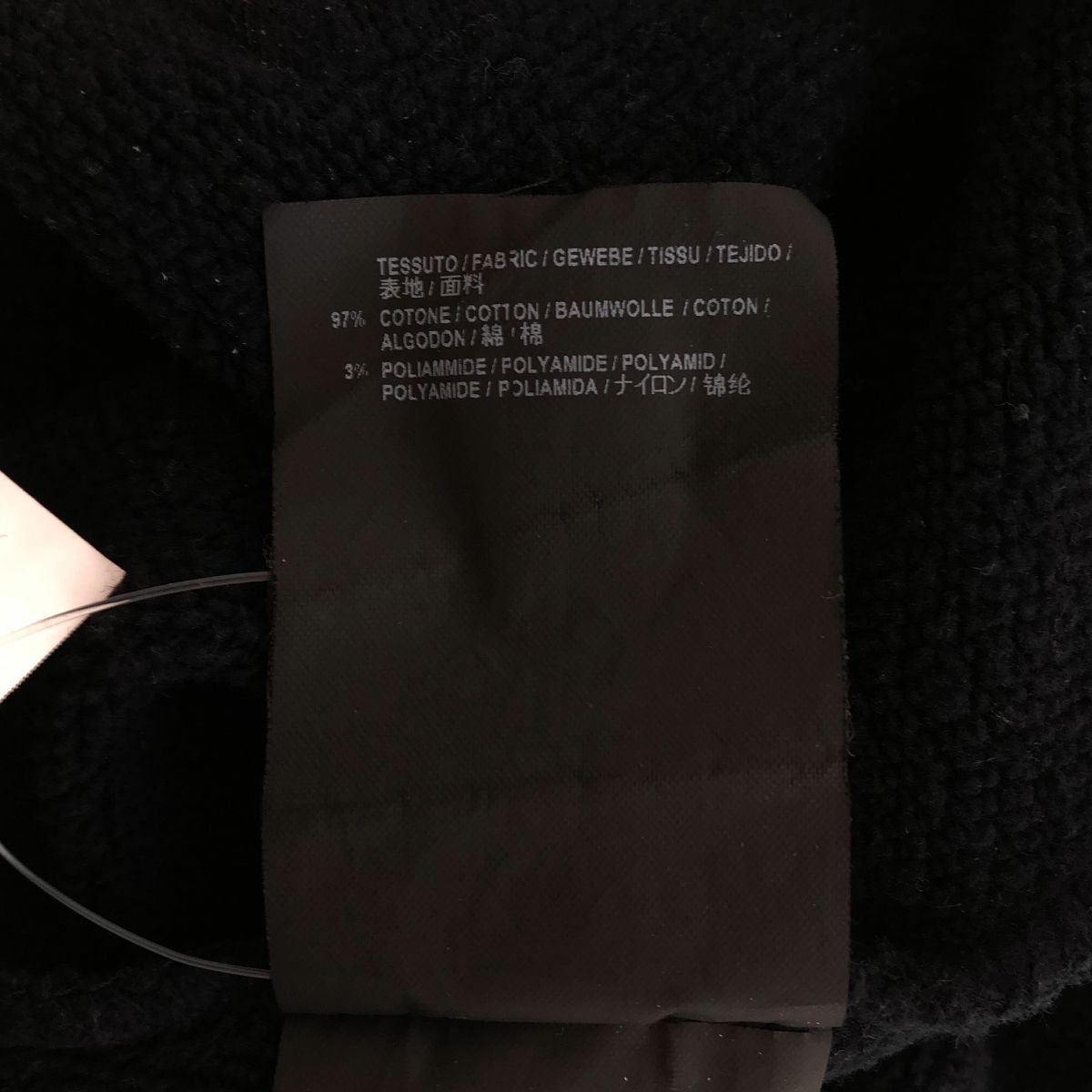 Balenciaga Oversized Pullover Sweatshirt Hoodie Black XS — view 8