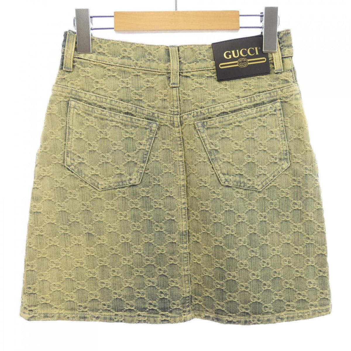 Gucci GG Skirt Yellow — view 2
