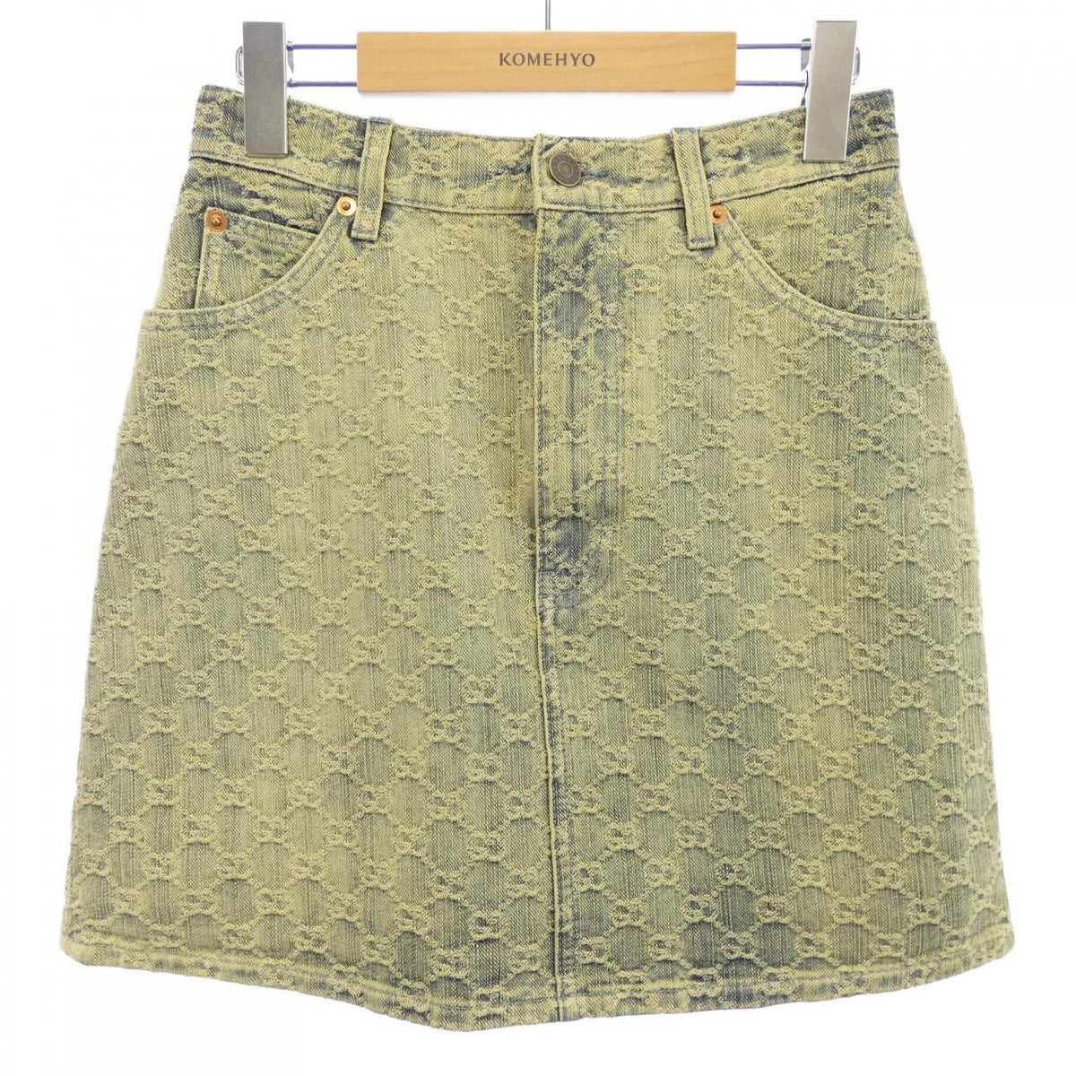 Gucci GG Skirt Yellow
