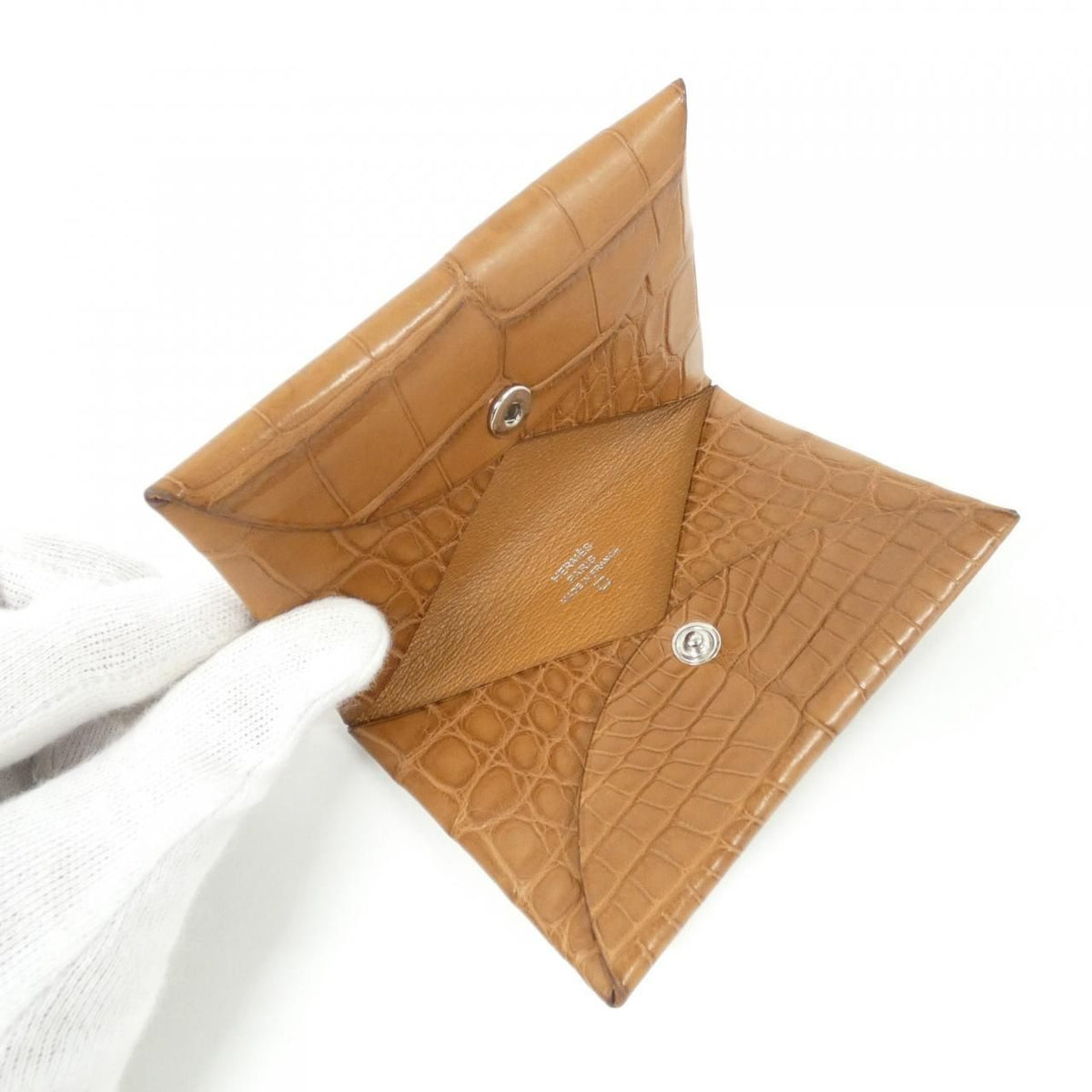 Hermes Calvi Card Case — view 5