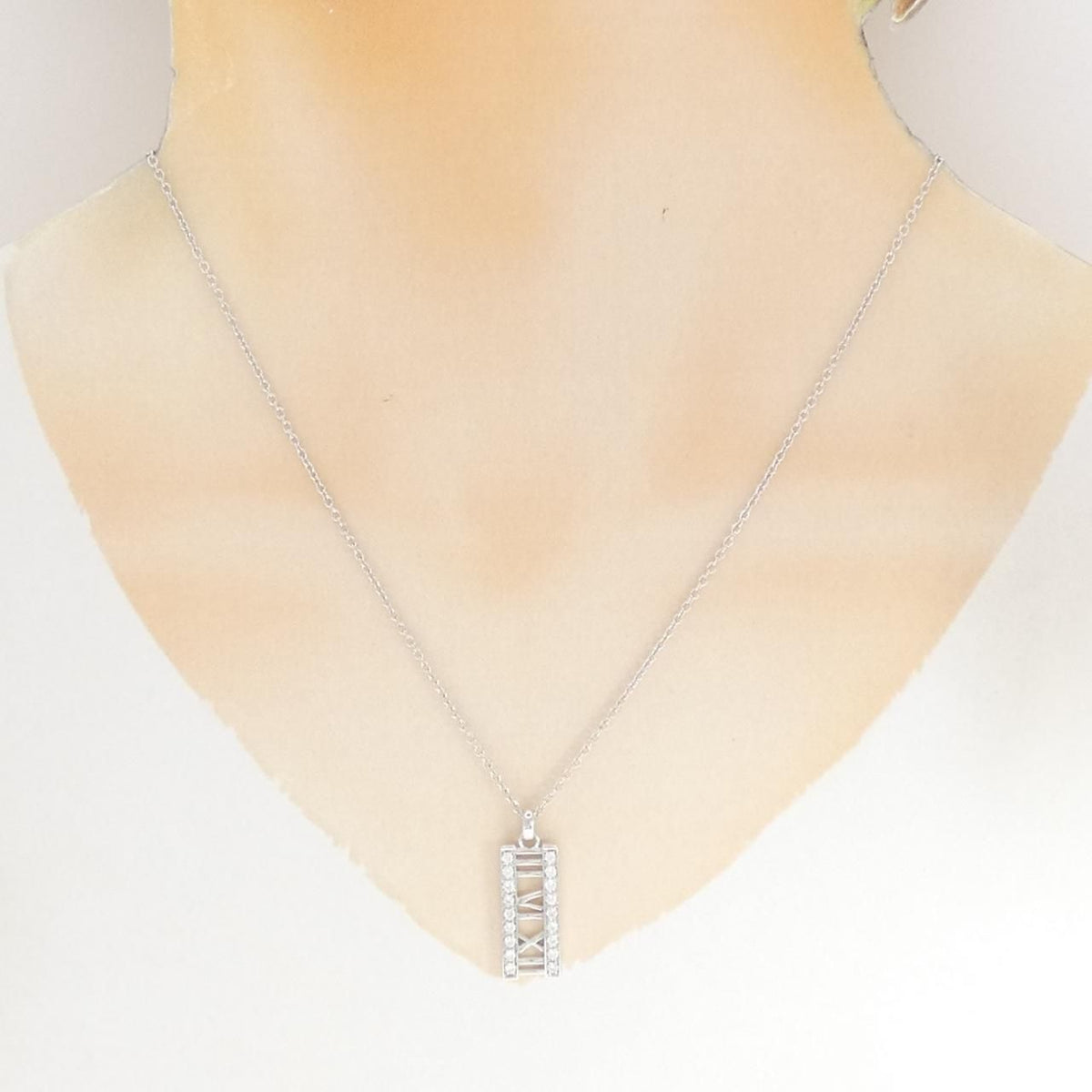 Tiffany & Co Atlas Open Bar Necklace — view 6