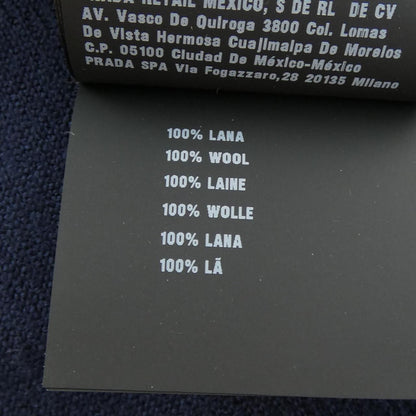 Prada Scarf Navy — view 3