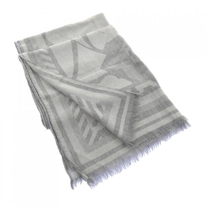 Hermes Stole Scarf Gray