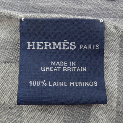 Hermes Stole Scarf Gray — view 3