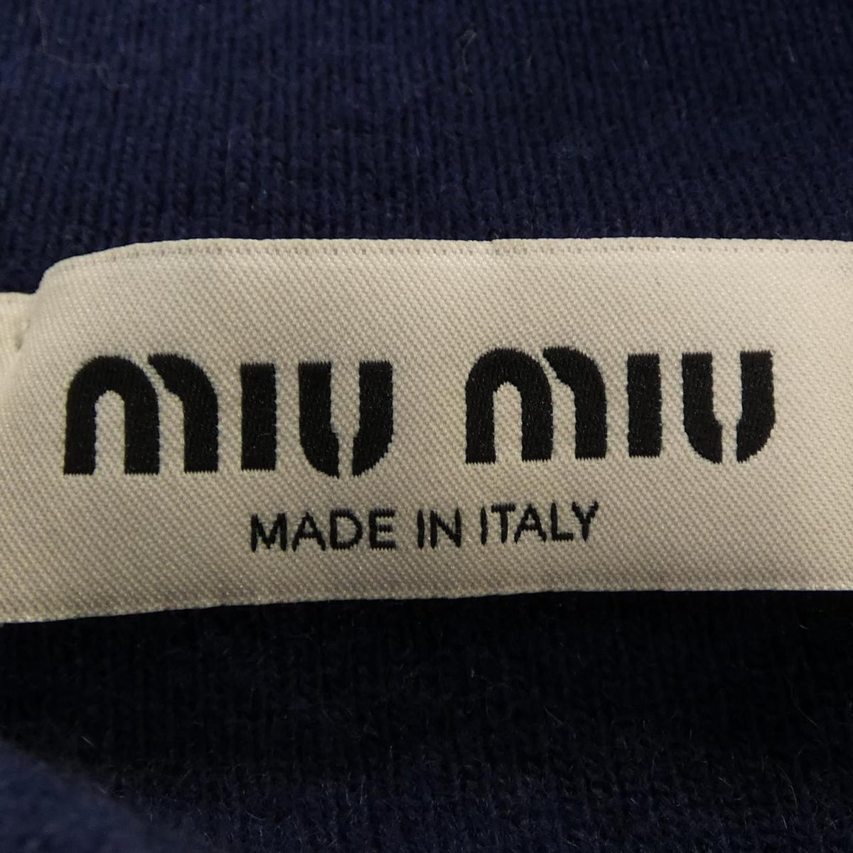 Miu Miu Dress Navy — view 4
