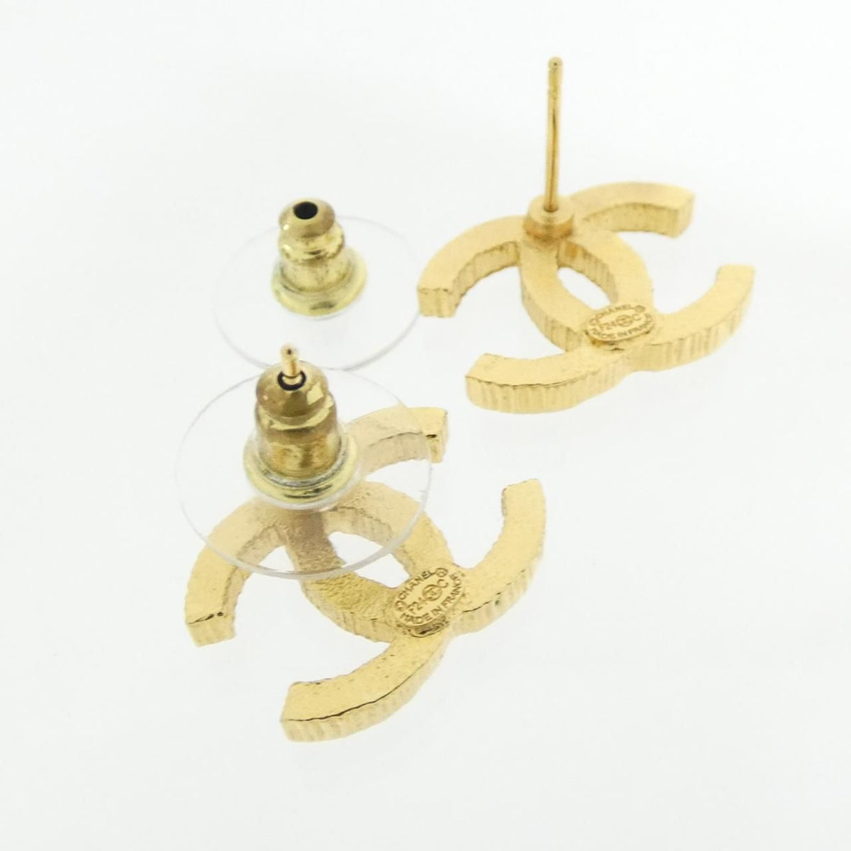 Chanel Earrings Gold — view 3