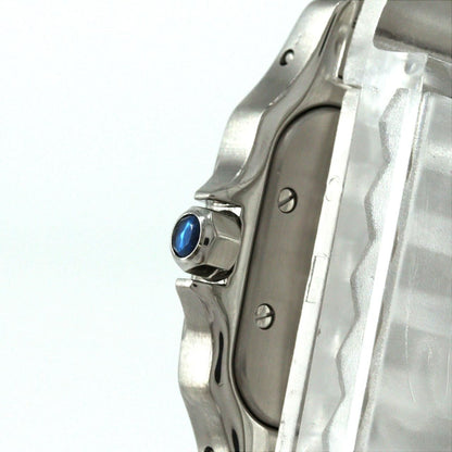 Cartier Santos Galbee SM Stainless Steel Yellow Gold Quartz Watch — view 3
