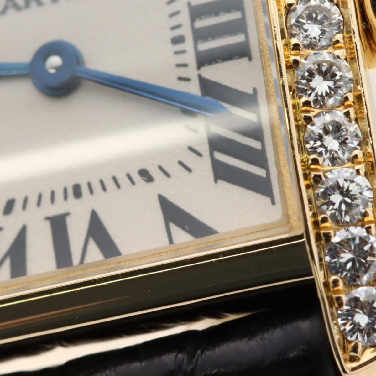 Cartier Tank Francaise SM YG D YG Quartz Watch — view 7