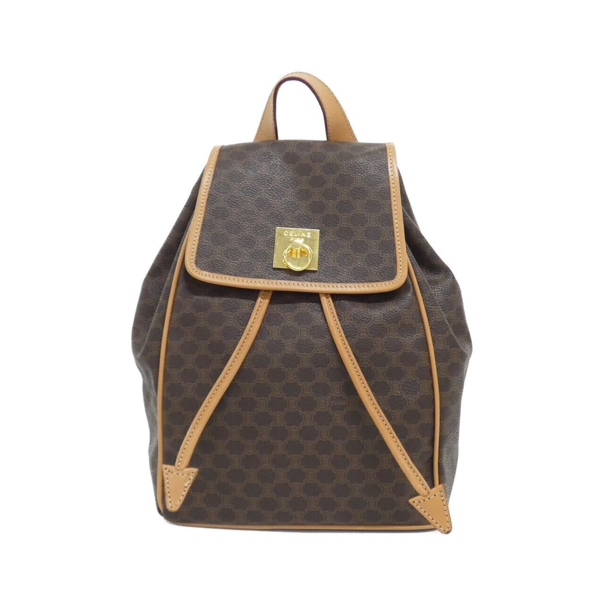 Celine Vintage Backpack Brown