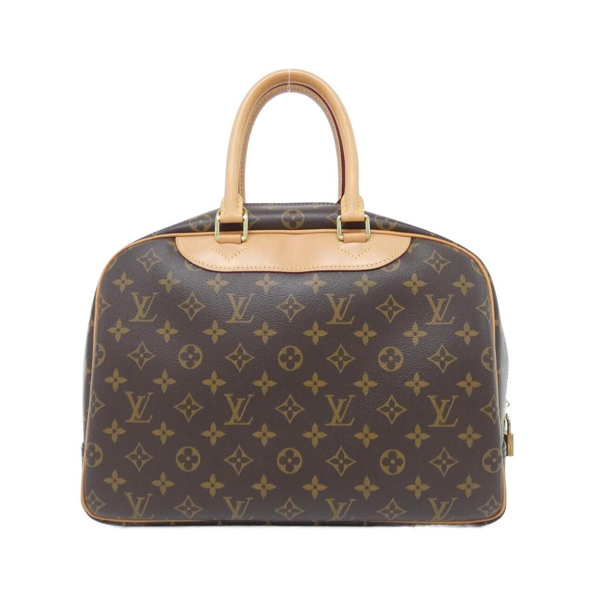 Louis Vuitton Monogram Bowling Vanity Bag — view 2