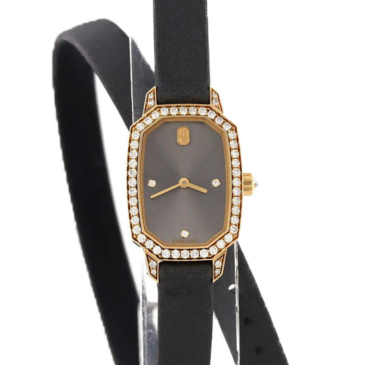 Harry Winston Emerald Double Tour YG D YG Quartz Watch