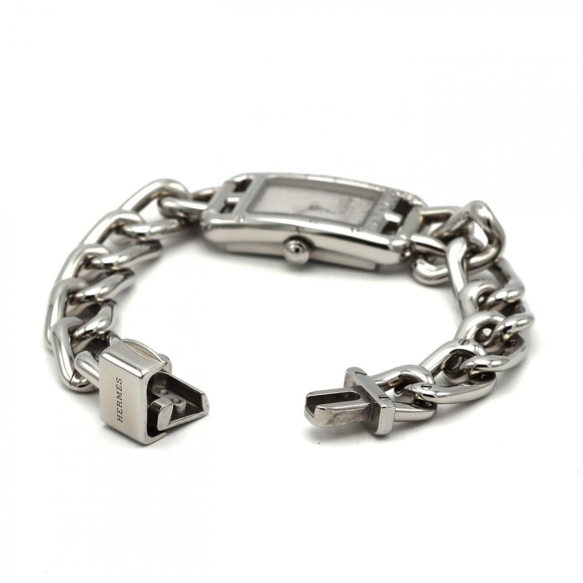 Hermes Nantucket Jetee de Diamant SS Quartz Watch — view 6