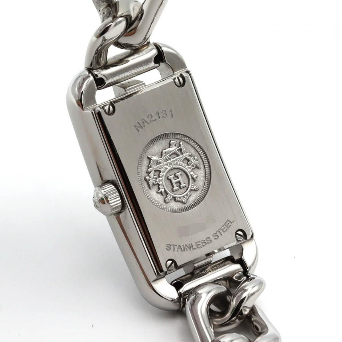 Hermes Nantucket Jetee de Diamant SS Quartz Watch — view 7