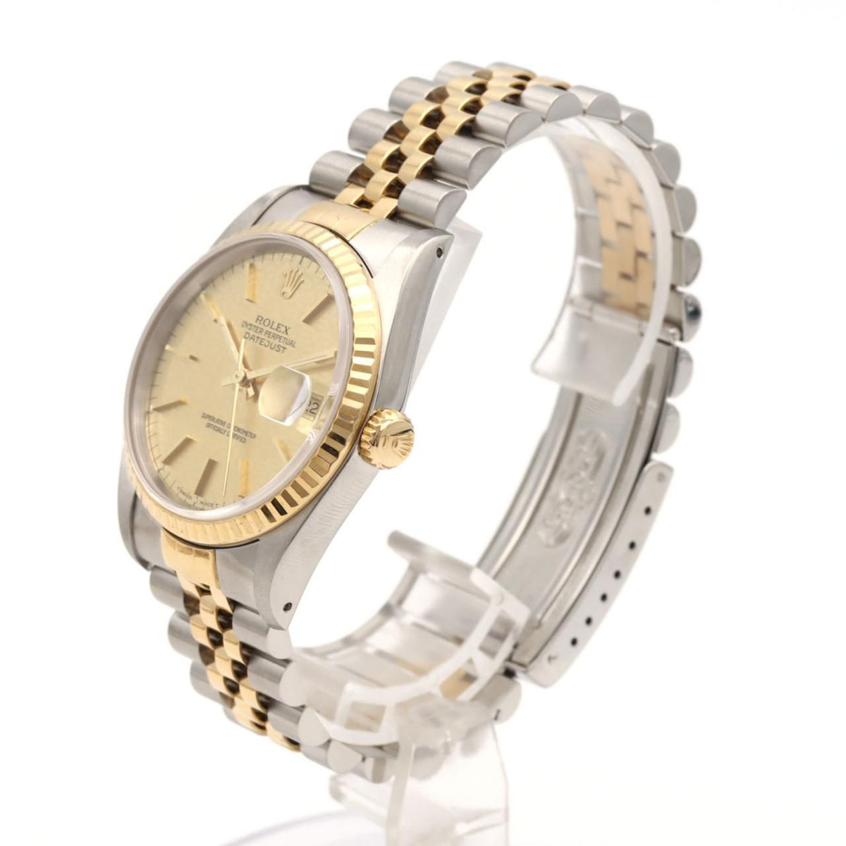 Rolex Datejust Stainless Steel Yellow Gold Automatic — view 2