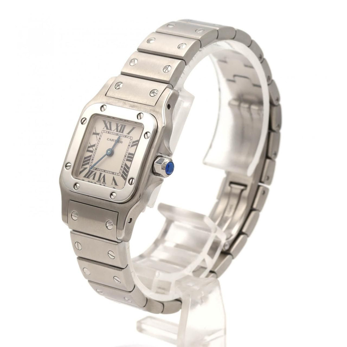 Cartier Santos Galbee SM SS Quartz Watch — view 2