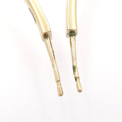 Chanel Earrings Gold Hoop CC Logo — view 4