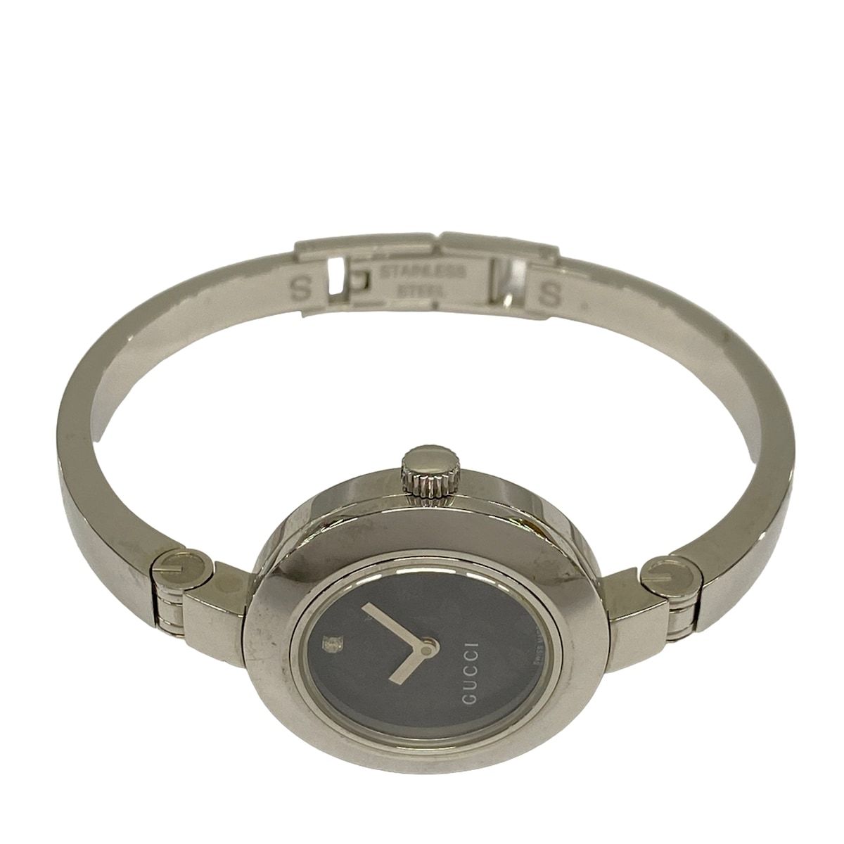 Gucci Watch 105 Floral Diamond Black — view 2