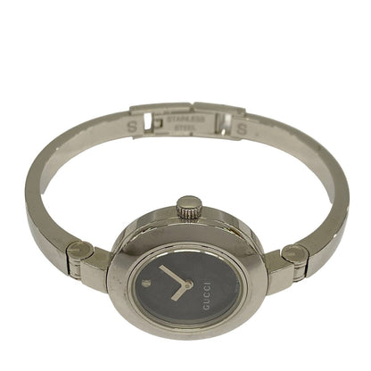 Gucci Watch 105 Floral Diamond Black — view 2