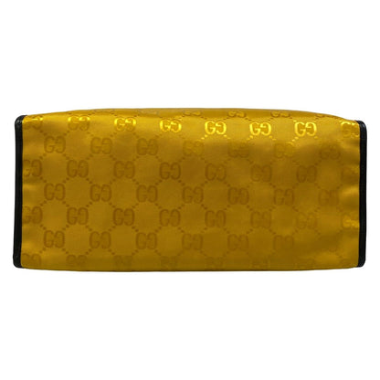 Gucci Tote Bag Off the Grid Dark Yellow Black Leather — view 5