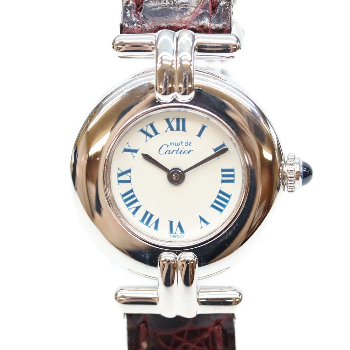 Cartier 925 Sterling Silver Must Colisee SM Watch