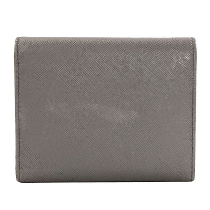 Prada Logo Trifold Wallet Saffiano — view 2
