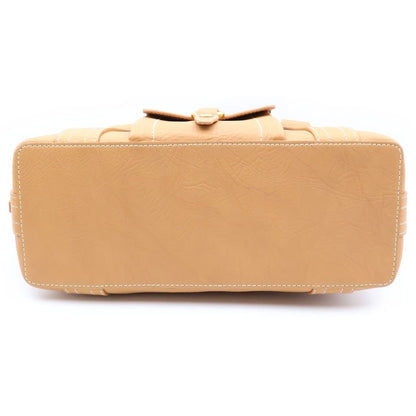 Celine Boogie Bag Handbag Brown Leather Gold — view 4