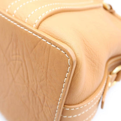 Celine Boogie Bag Handbag Brown Leather Gold — view 5