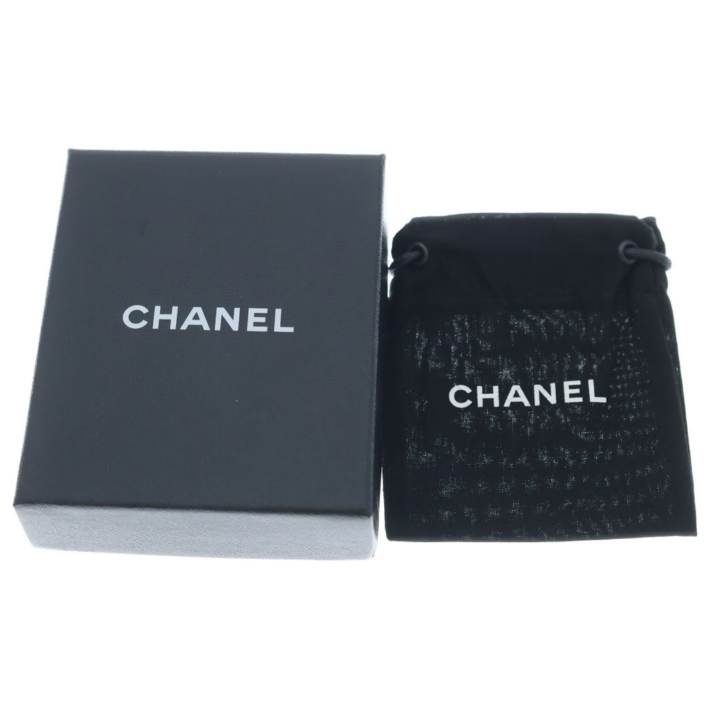 Chanel CC Logo Rhinestone Pendant Chain Pink Gold — view 6
