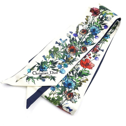 Dior D-millefiori Mitzah Scarf Flower Multicolor