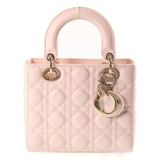 Dior My Abcdior My 2-Way Shoulder Bag Light Pink Leather Gold