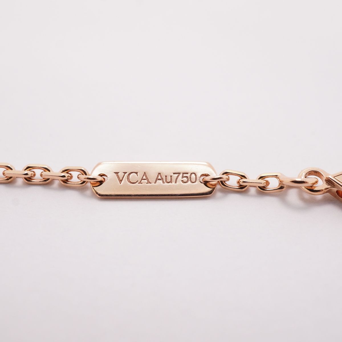 Van Cleef & Arpels Bracelet Lucky Spring Open Wing Bug 18 Pink Gold Onyx — view 5