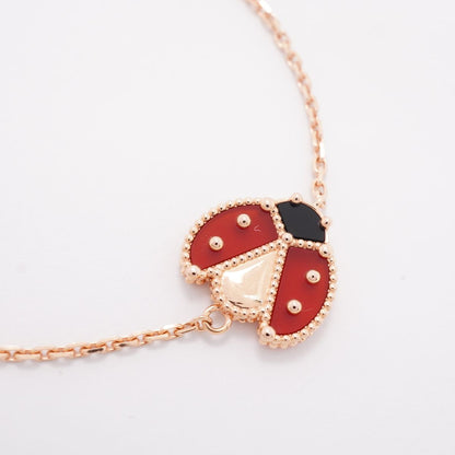 Van Cleef & Arpels Bracelet Lucky Spring Open Wing Bug 18 Pink Gold Onyx — view 2