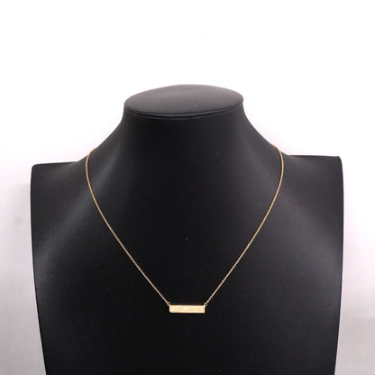 Tiffany & Co Necklace Notes Bar 18k Yellow Gold — view 7