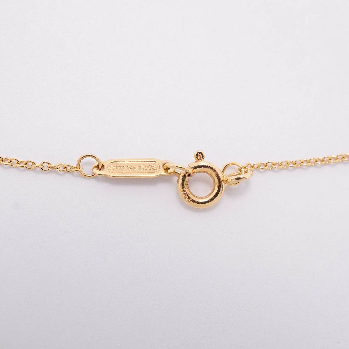 Tiffany & Co Necklace Notes Bar 18k Yellow Gold — view 4