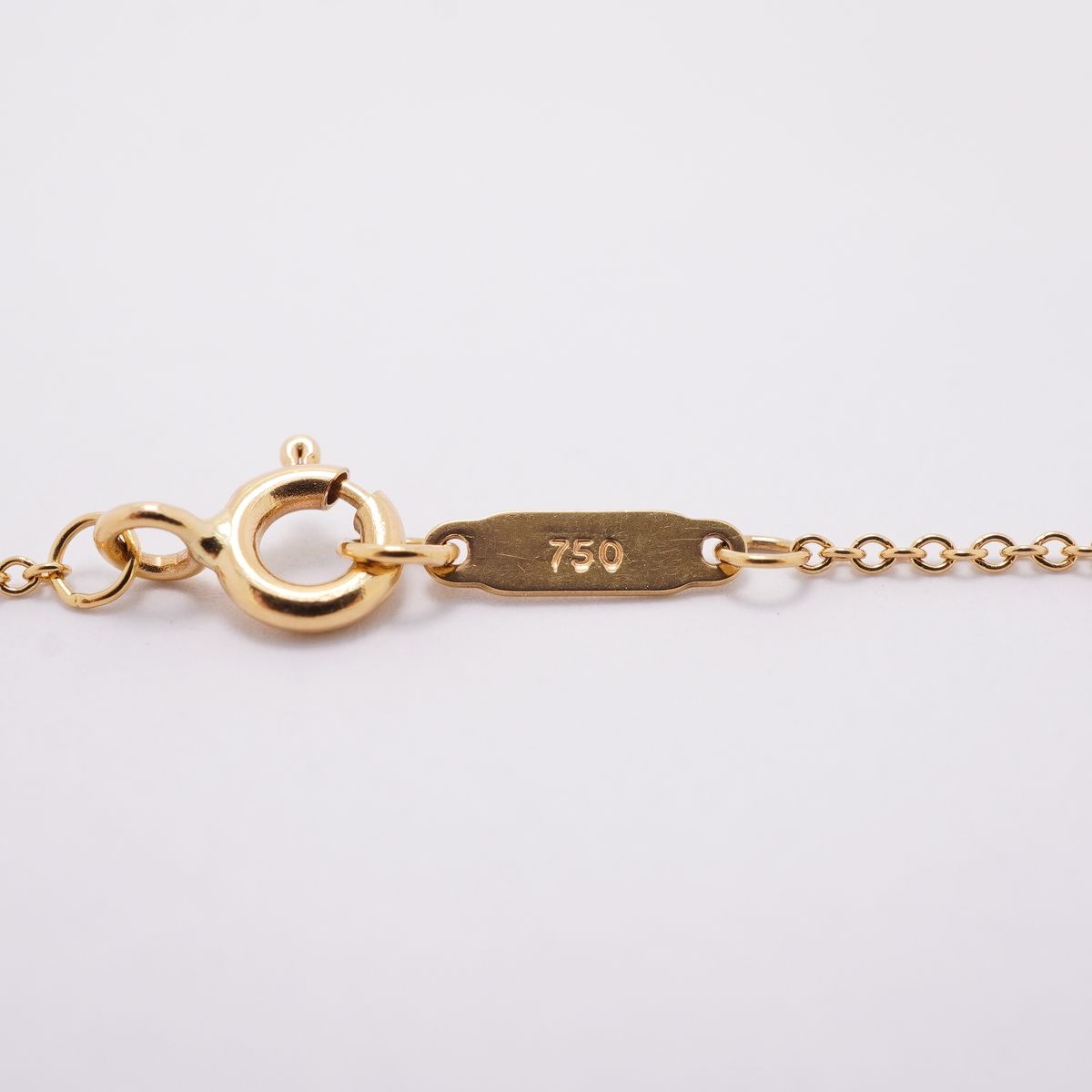 Tiffany & Co Necklace Notes Bar 18k Yellow Gold — view 5
