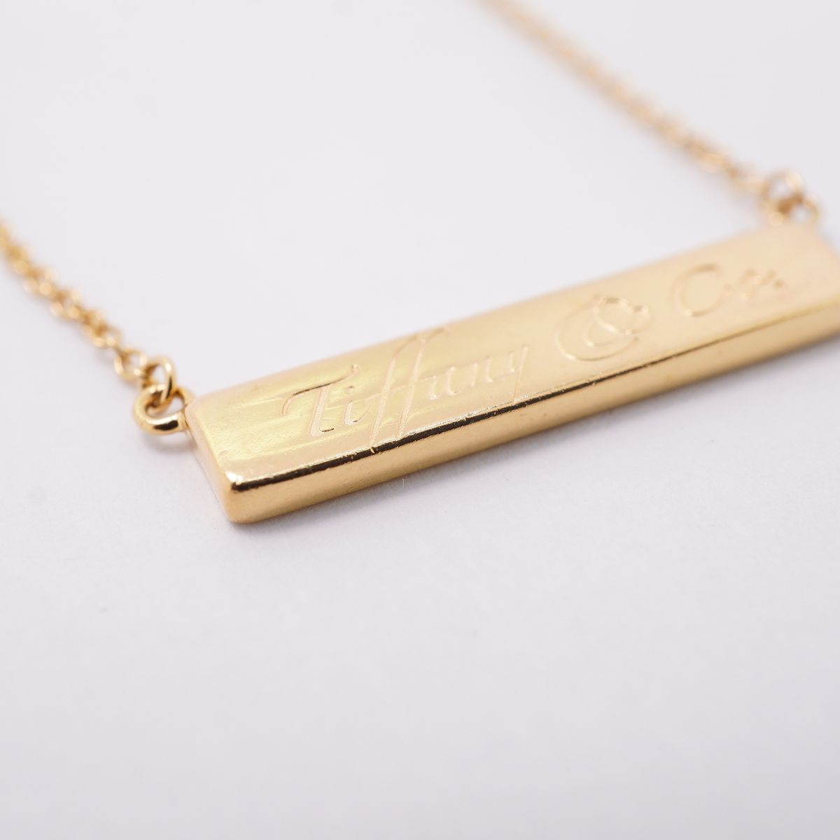 Tiffany & Co Necklace Notes Bar 18k Yellow Gold — view 8