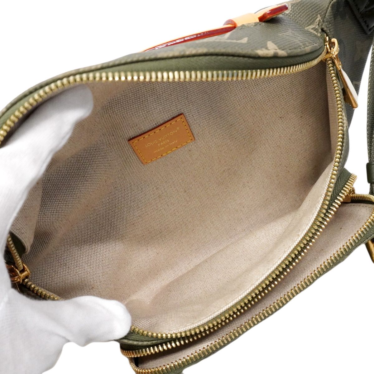 Louis Vuitton Waist Bag Monogram Surplus Rush Bumbag Khaki — view 4