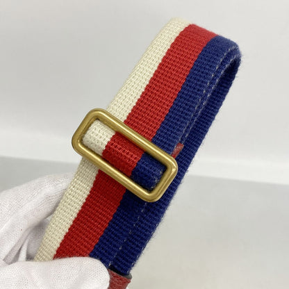 Gucci Waist Bag GG Supreme Neo Vintage Brown Bordeaux Gold — view 8