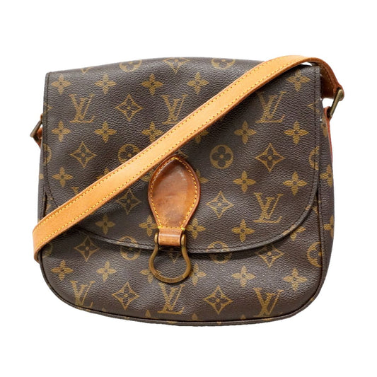 Louis Vuitton Shoulder Bag Monogram Saint-cloud GM Brown