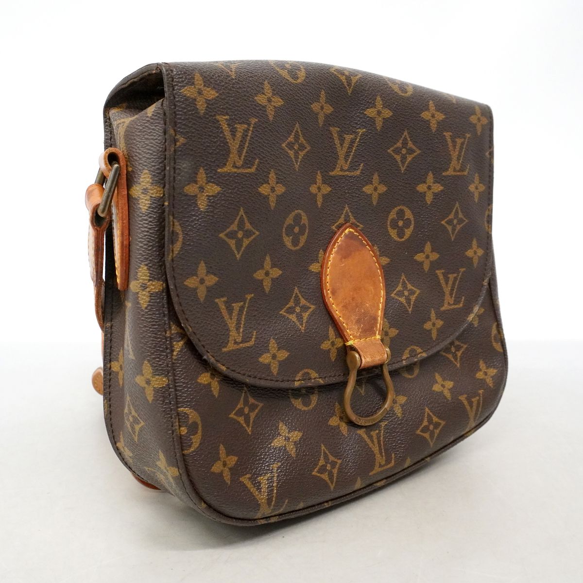 Louis Vuitton Shoulder Bag Monogram Saint-cloud GM Brown — view 2