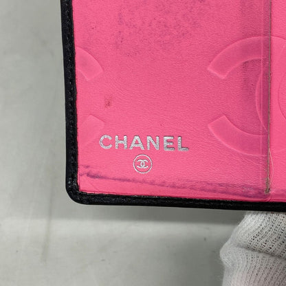 Chanel Wallet Cambon Lambskin Black Silver — view 4