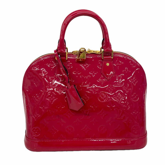 Louis Vuitton Handbag Vernis Alma PM Rose Indien